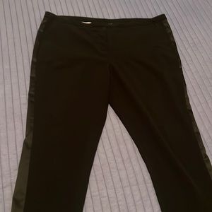 Tuxedo Style Women’s dress pants, Worthington Woman, 18 W, black